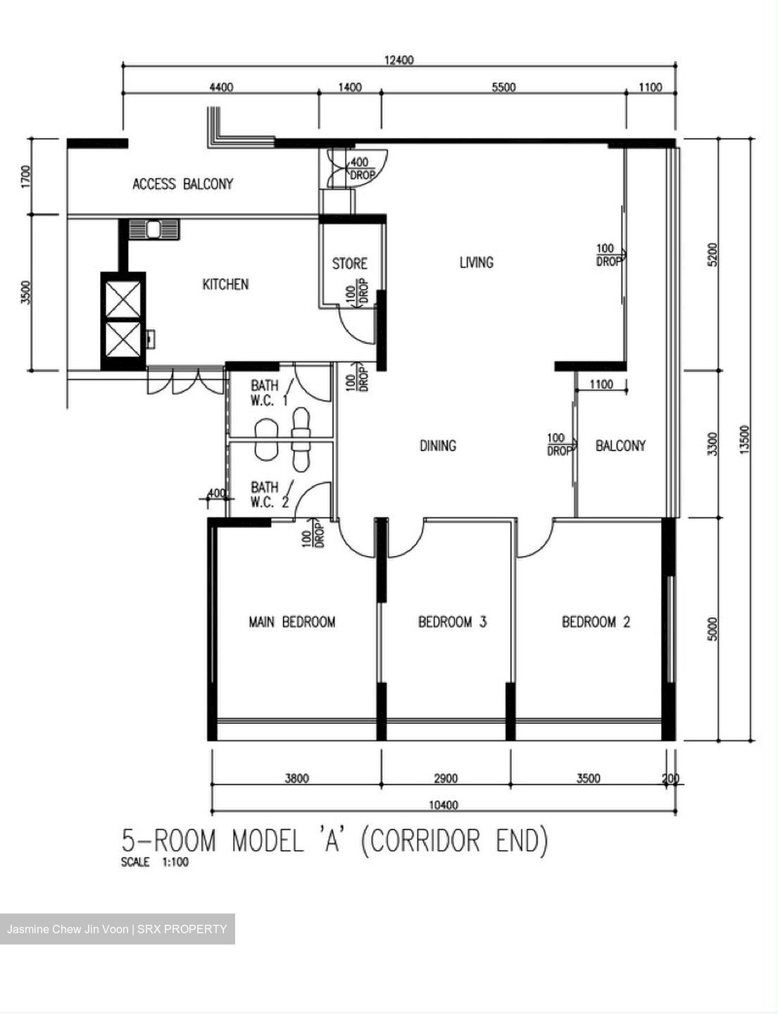 Blk 104 Jalan Rajah (Toa Payoh), HDB 5 Rooms #638257941